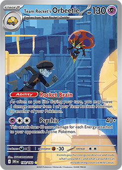 Team Rocket's Orbeetle Full Art